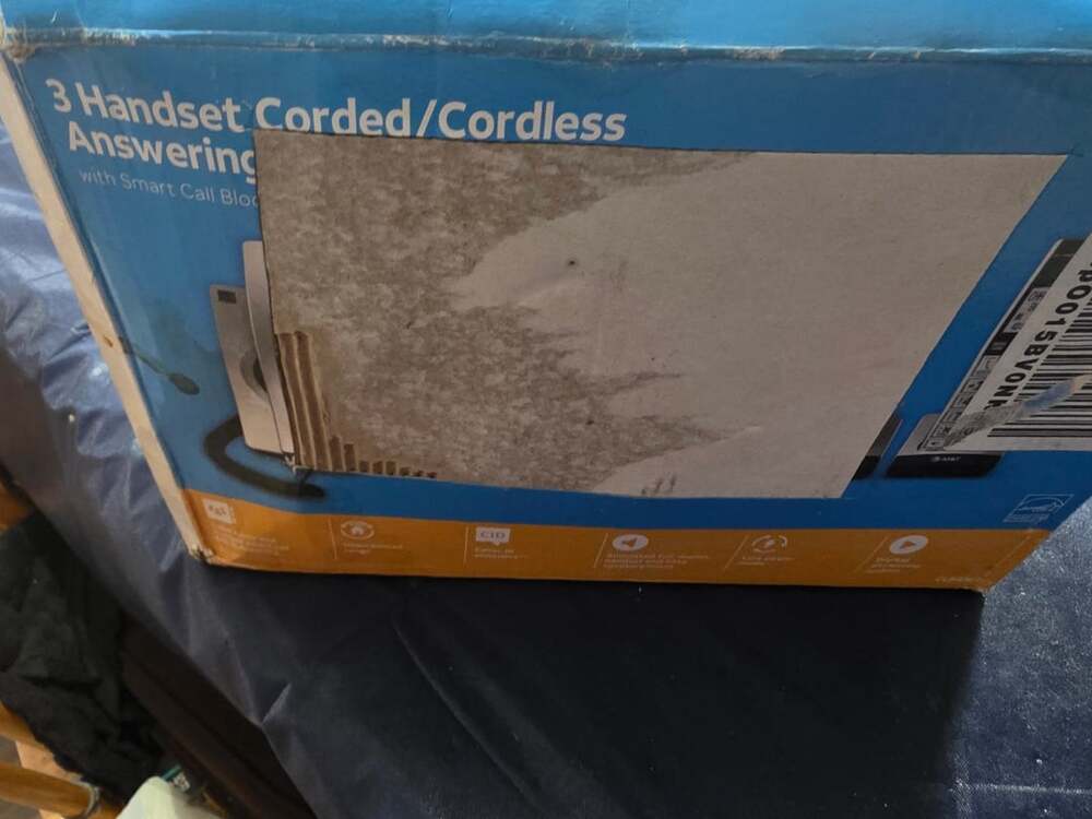 AT&T 3 Handset Corded/Cordless Answering System